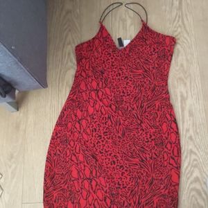 Sexy leopard dress